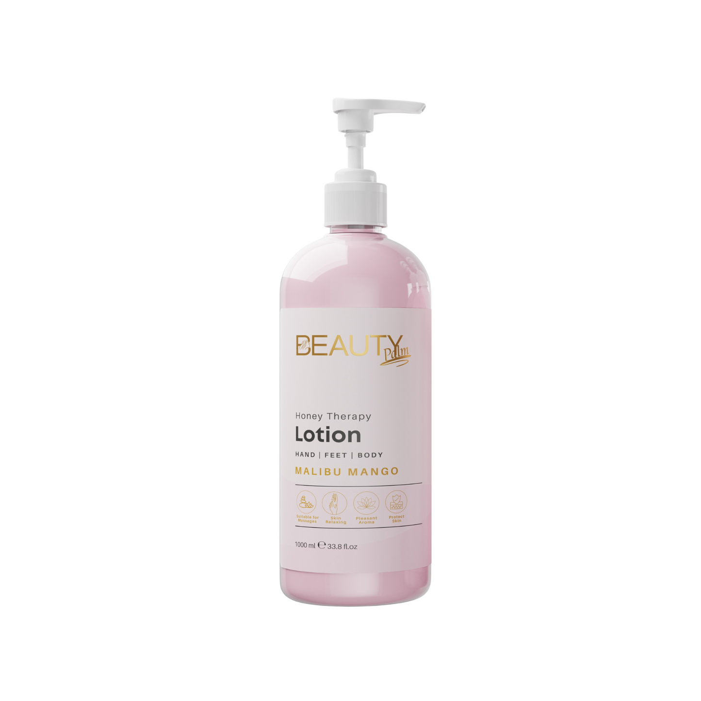 Beauty Palm Honey Therapy Lotion | Paraben-Free, Smoothing & Fast-Absorbing for Soft, Hydrated Skin"