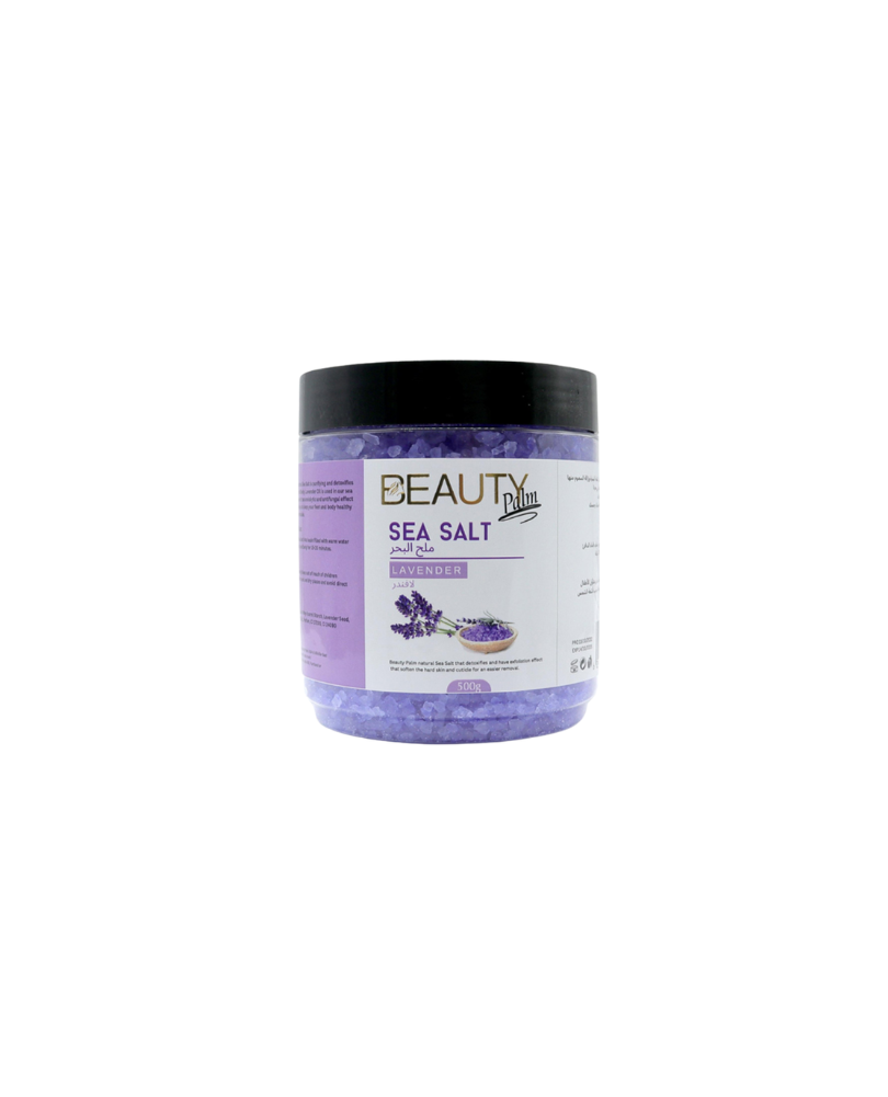 Beauty Palm Sea Salt with Dried Petals | Purifies & Detoxifies Body