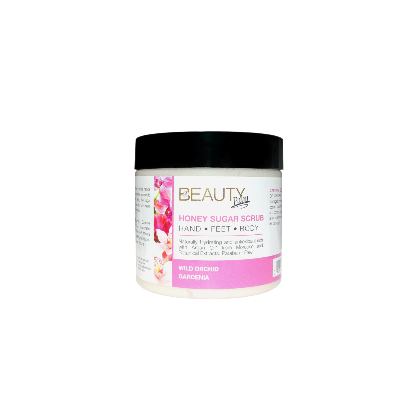 Beauty Palm Honey Sugar Scrub | Paraben-free | Naturally Hydrating