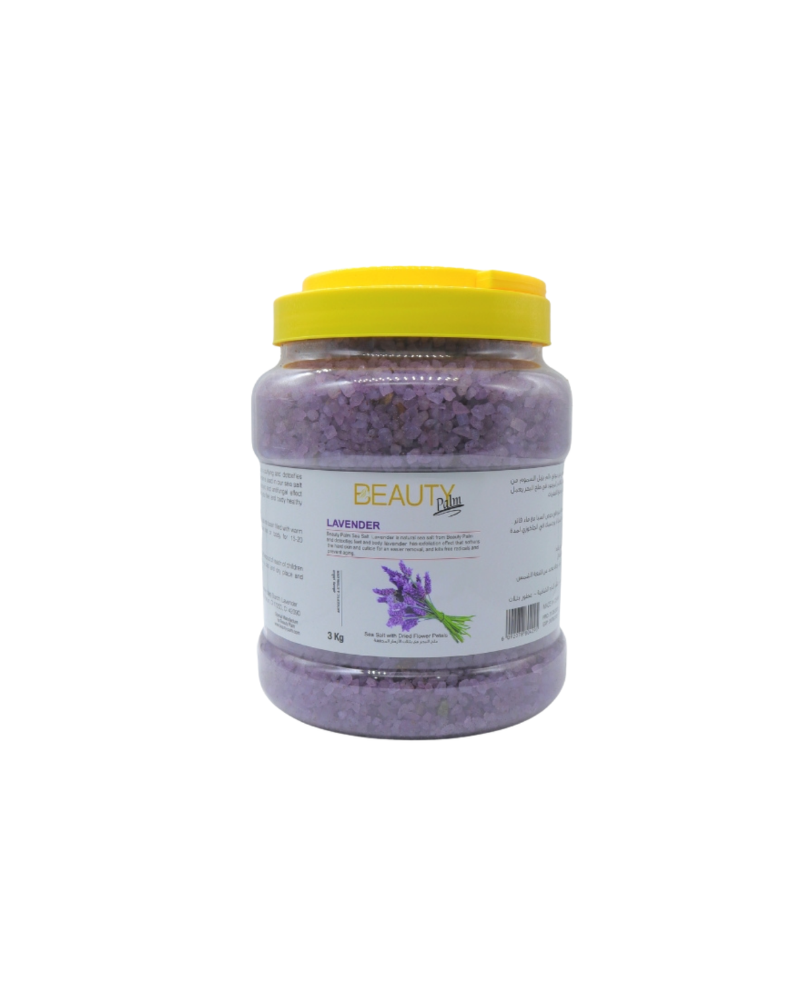 Beauty Palm Sea Salt with Dried Petals | Purifies & Detoxifies Body