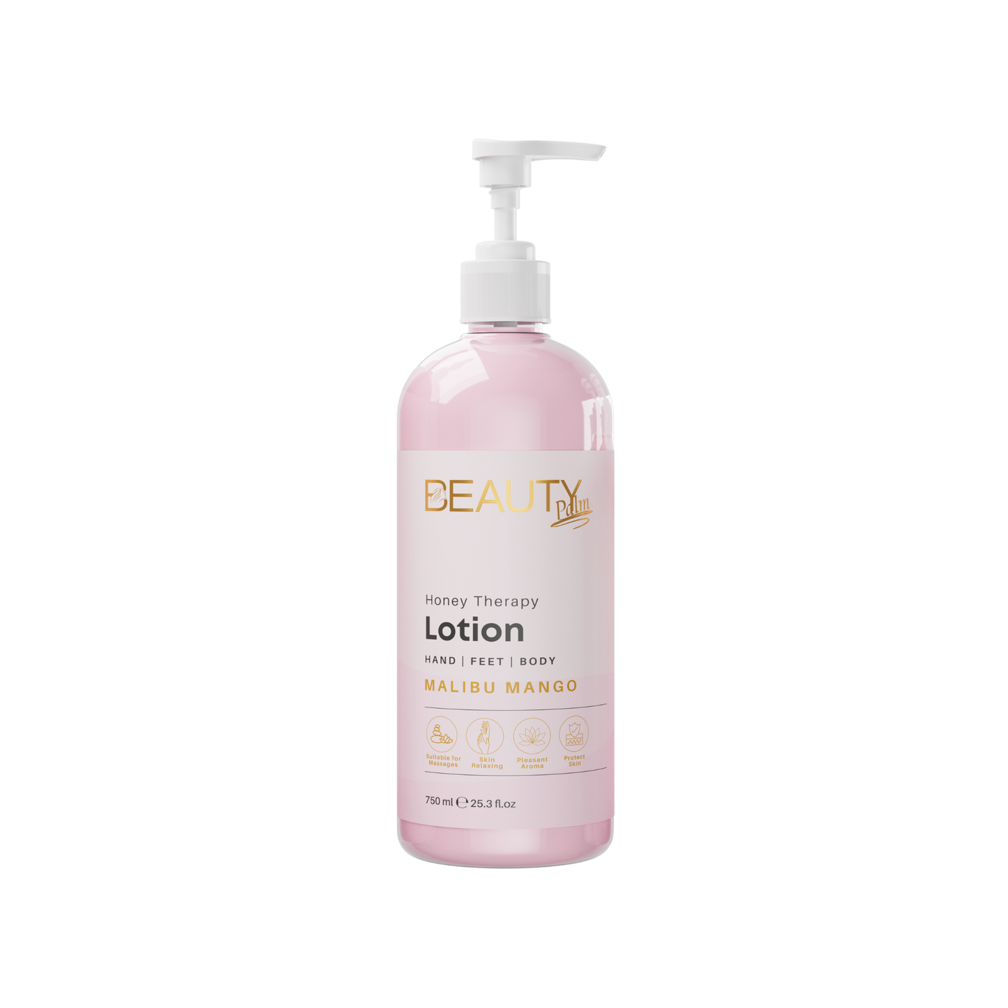 Beauty Palm Honey Therapy Lotion | Paraben-Free, Smoothing & Fast-Absorbing for Soft, Hydrated Skin"