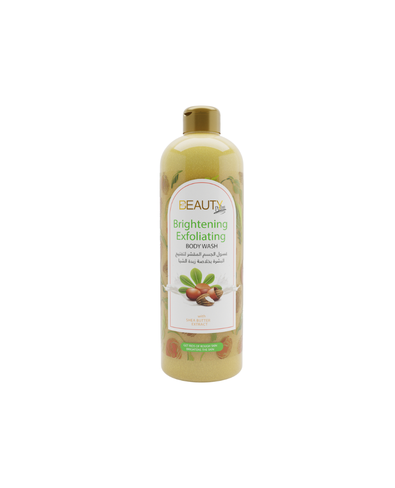 Beauty Palm Brightening & Exfoliating Body Wash, 1000ml | Cleanses & Softens the Skin