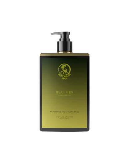 Billionaire Man Moisturizing Shower Gel 400ml | Refreshes, Moisturizes & Cleanses the Skin  | Soothing & Aromatic