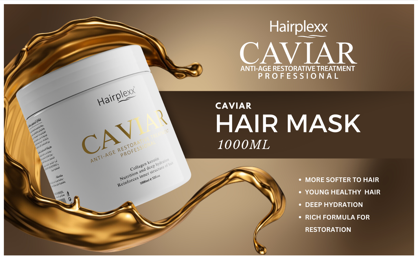 Hairplexx Hair Mask Treatment | Has Deep & Long-Lasting Effects