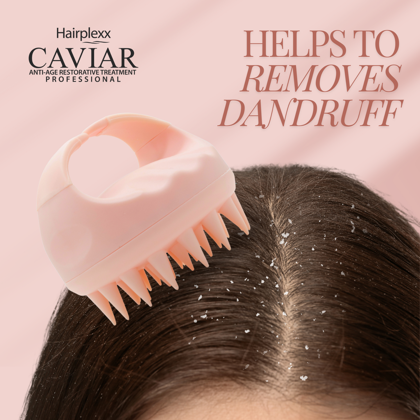 Caviar Hair Scalp Massager Brush