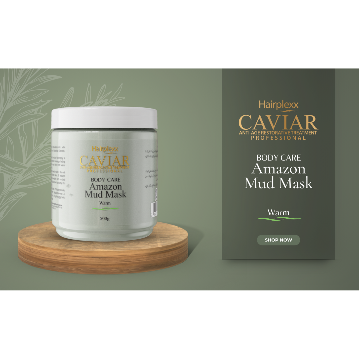 Caviar Body Mud Mask Hydrating & Nourishing