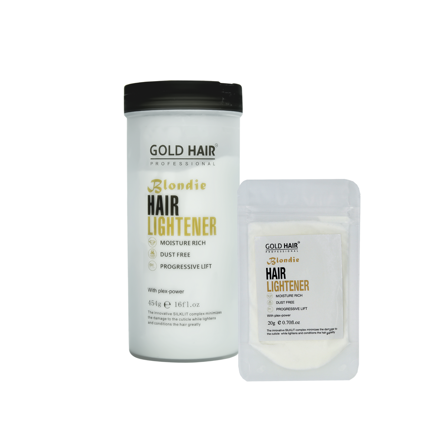 Gold Hair Coloring Bleach Powder