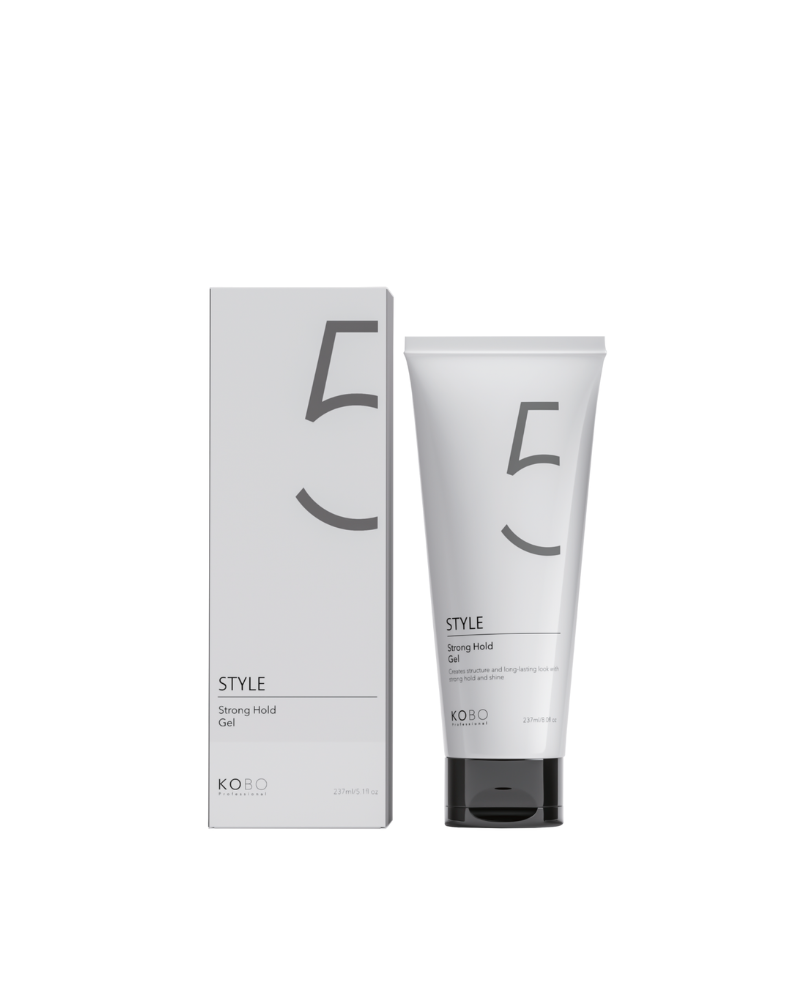 Kobo Professional Style Strong Hold Gel | Define, Control & Lock in Your Style All Day