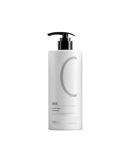 Kobo Professional Basic Sulfate-Free Shampoo | Gentle, Nourishing Cleanse for All Hair Types