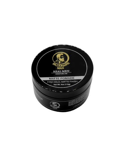 Billionaire Man Hair Styling Matte | Pomade/Cream | For All Hair Types